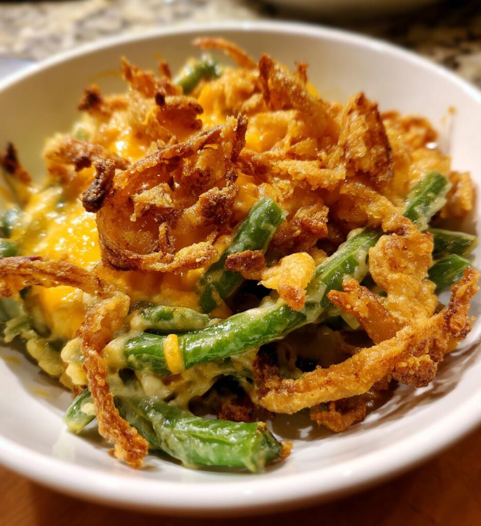 Slow Cooker Green Bean Casserole