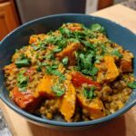 Slow Cooker Sweet Potato and Lentil Tikka Masala