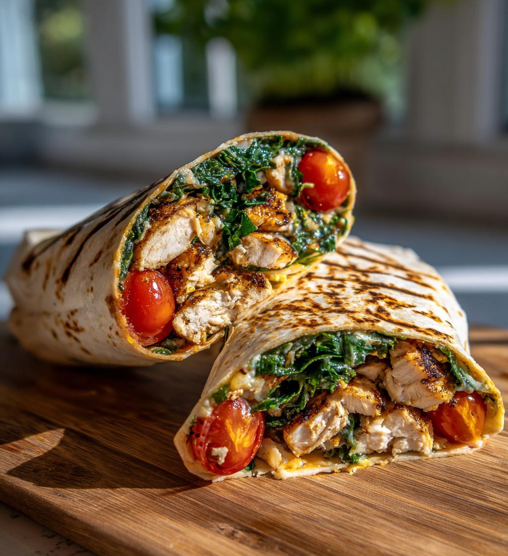 Southwest Chicken Wraps