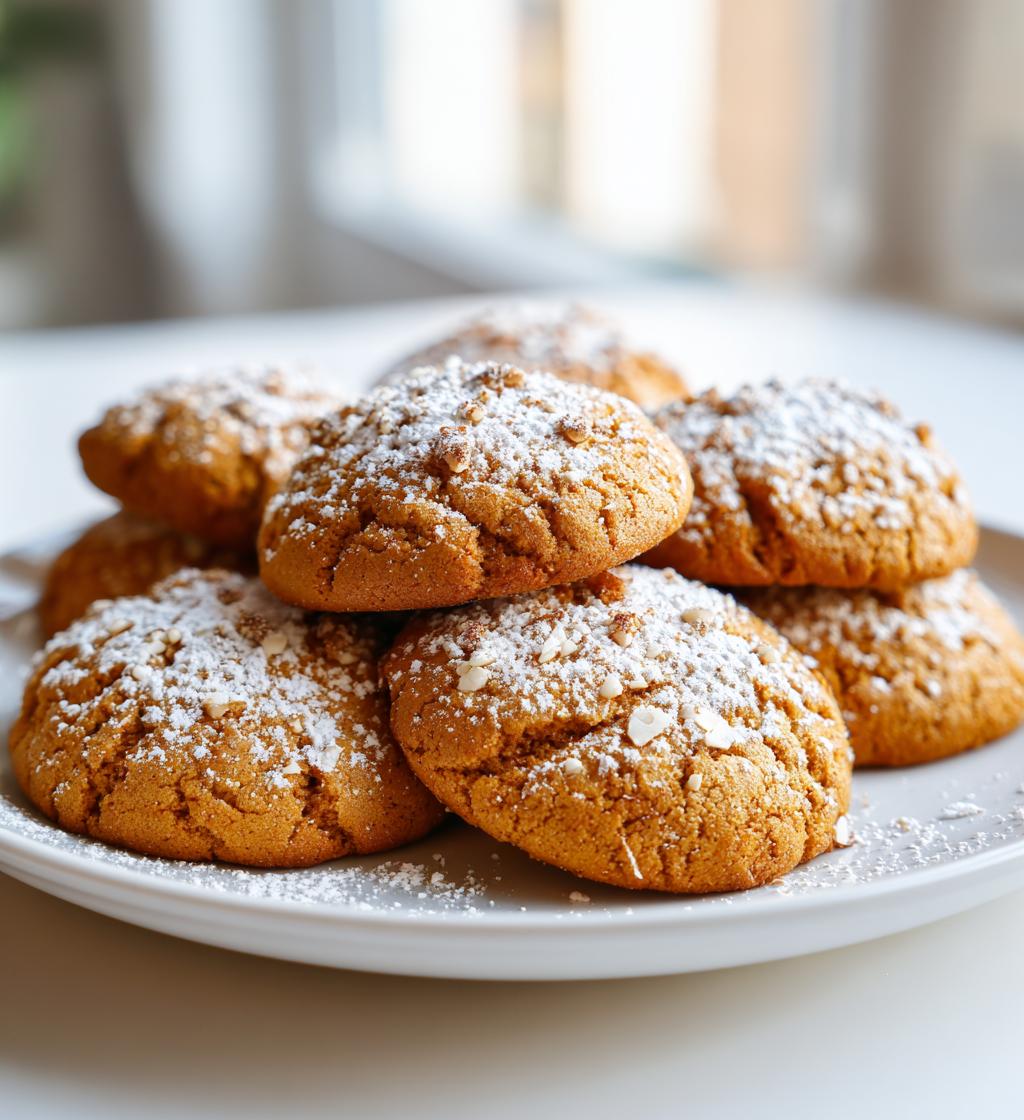 Spiced Christmas Cookies with Nutmeg