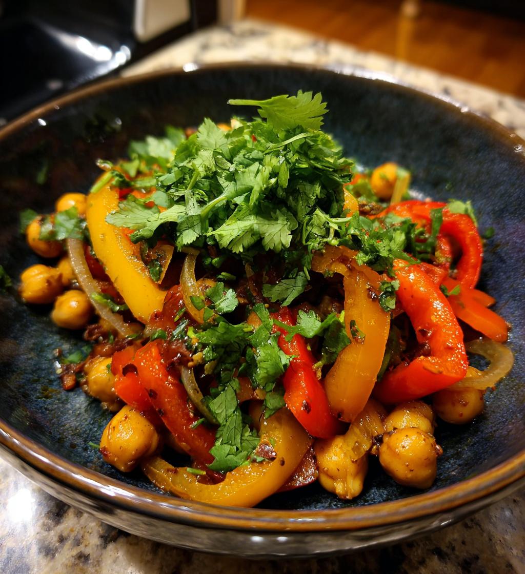 Spicy Chickpea Stir-Fry