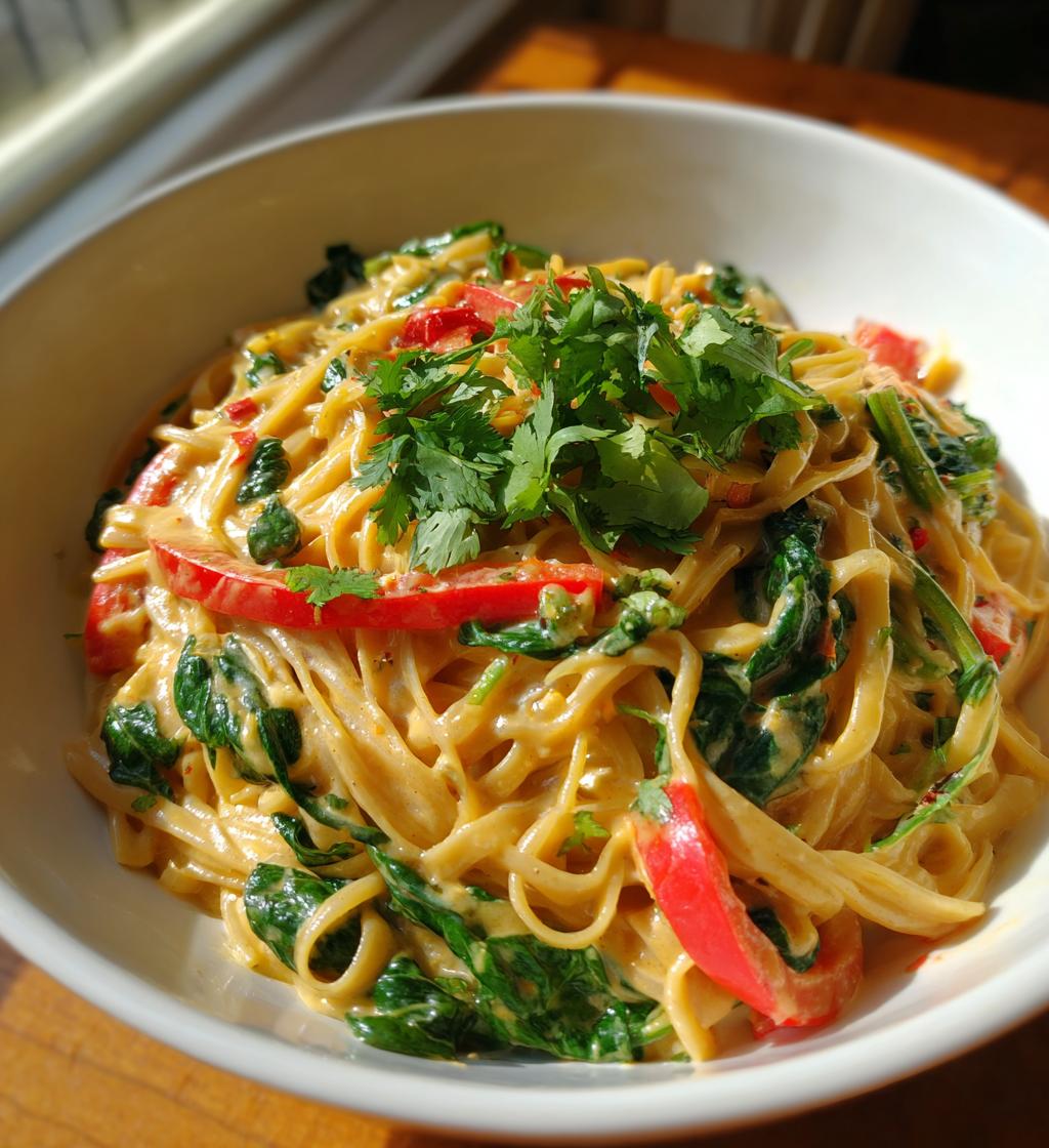 Spicy Coconut Noodles - detail 1