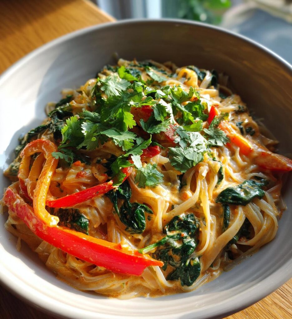 Spicy Coconut Noodles