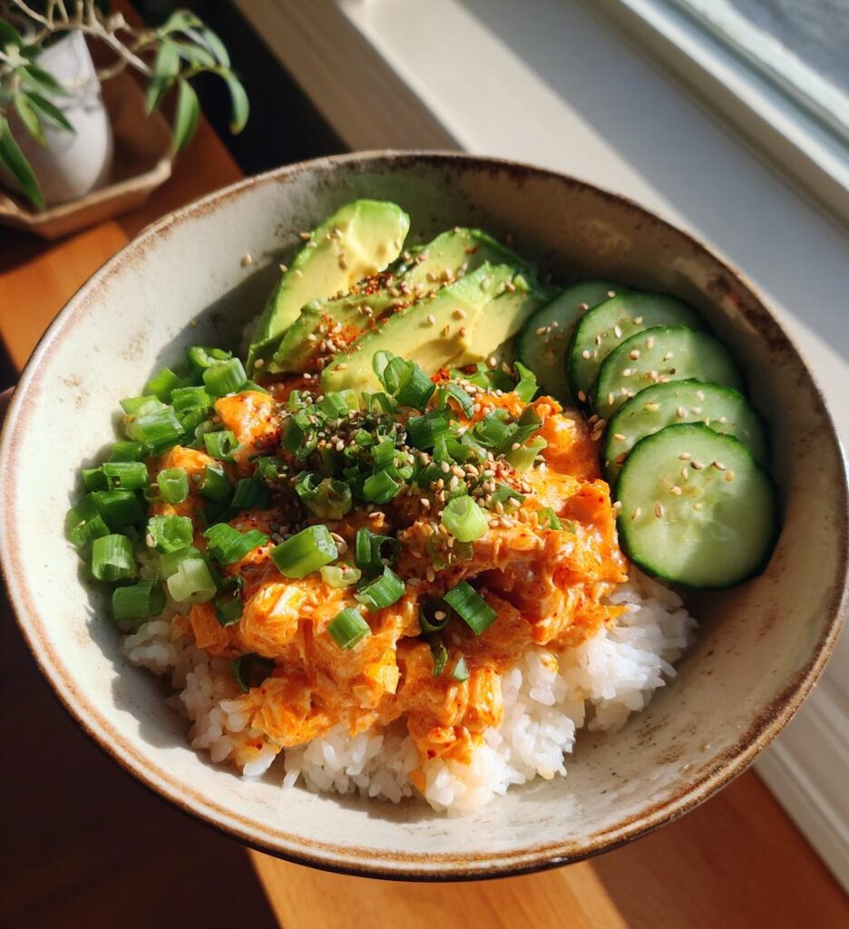 Spicy Crab Sushi Bowls
