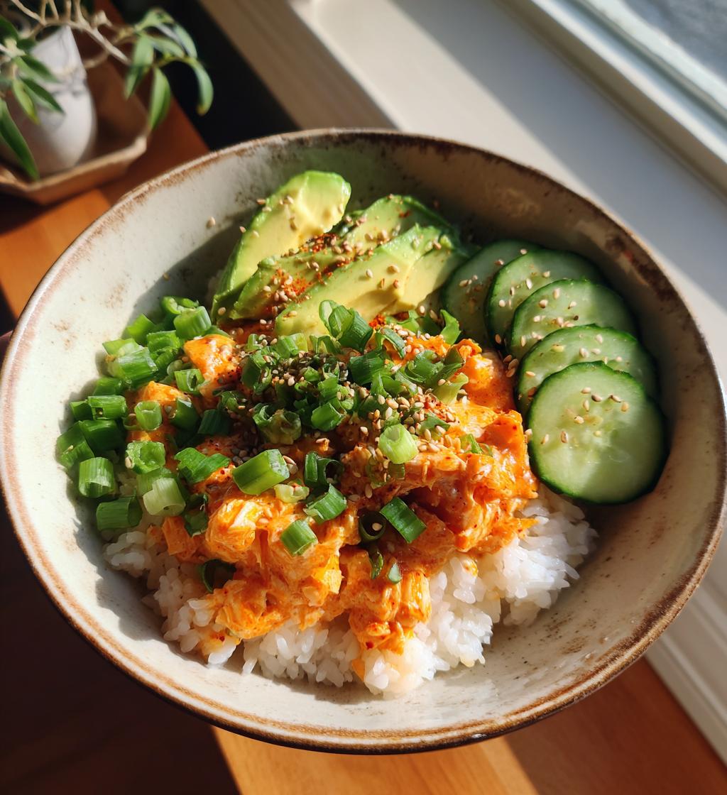 Spicy Crab Sushi Bowls