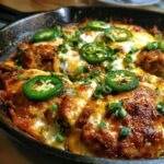 Spicy One Pan Cheesy Jalapeno Chicken