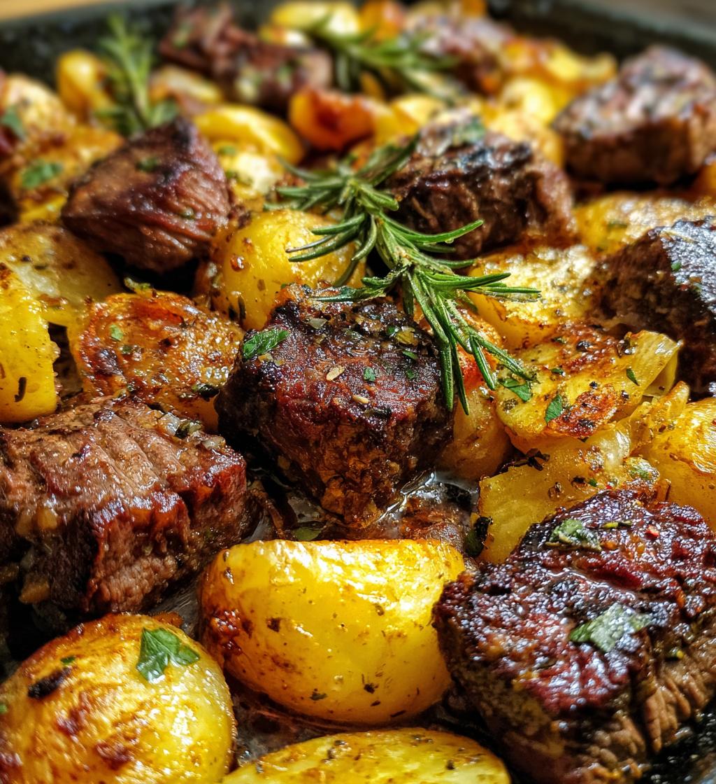 Steak and Potato Bake - detail 1
