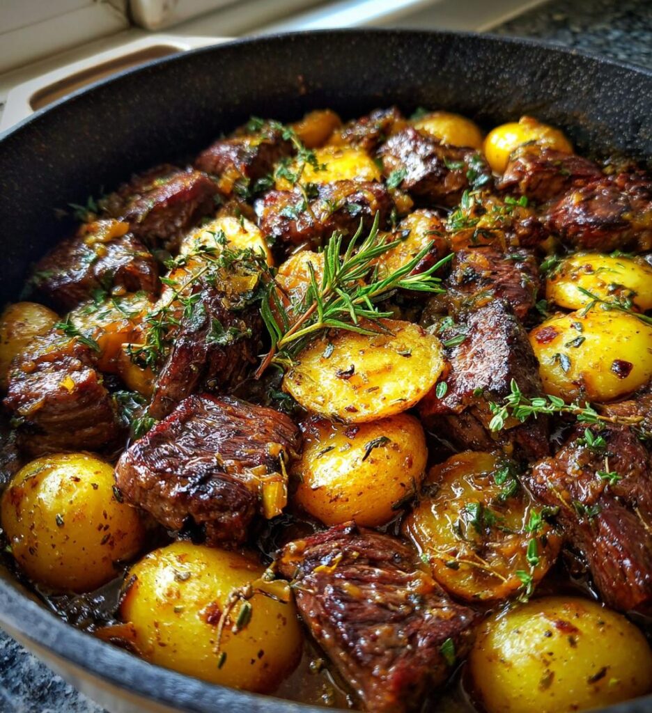 Steak and Potato Bake