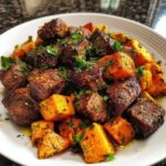 Steak Bites with Sweet Potatoes