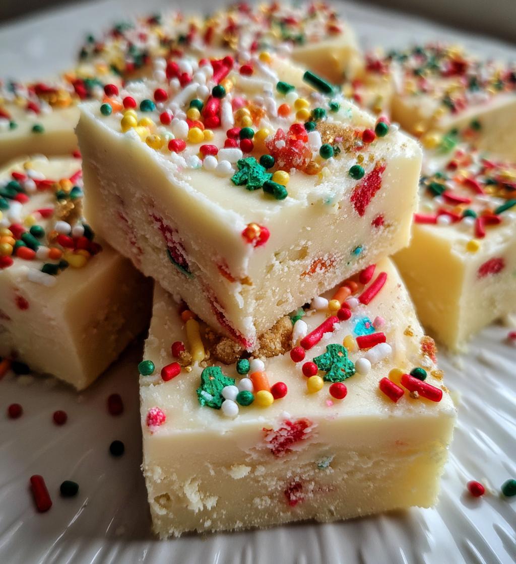 Sugar Cookie Christmas Fudge - detail 1