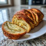 Swirled Garlic Herb Bread
