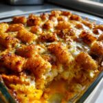 Tater Tot Egg Casserole Breakfast