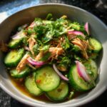 Thai Cucumber Salad with Chicken