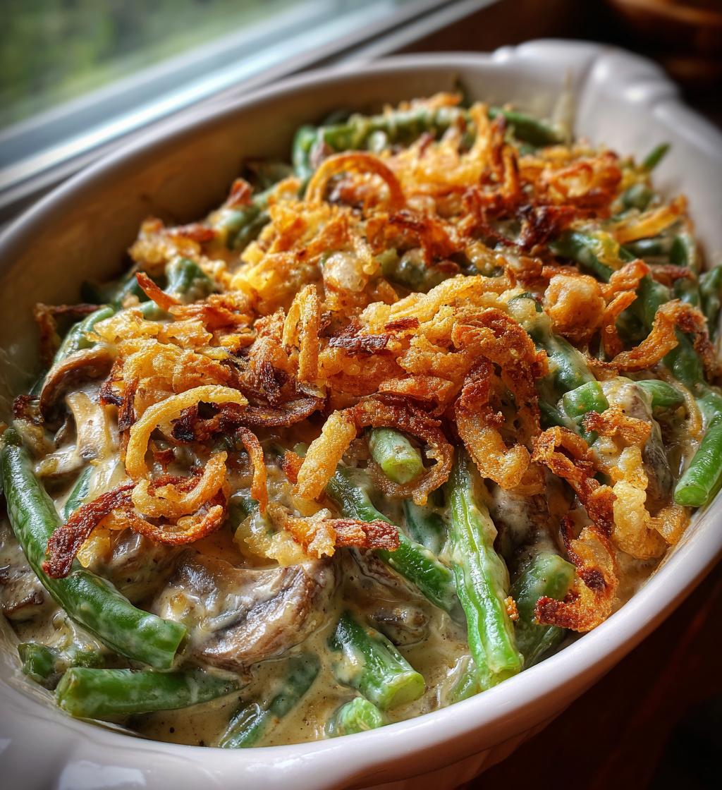 Thanksgiving Green Bean Casserole