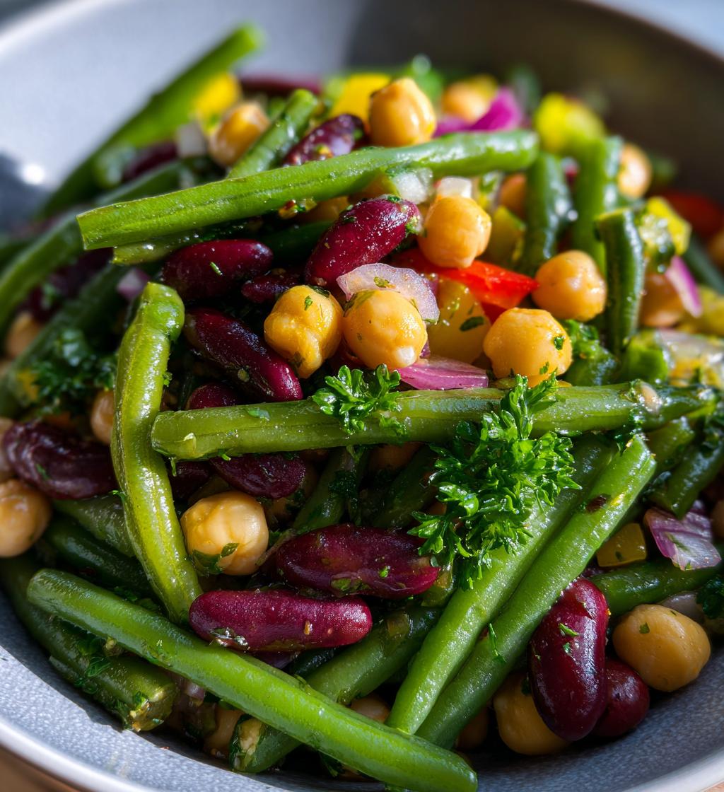 Three Bean Salad - detail 1
