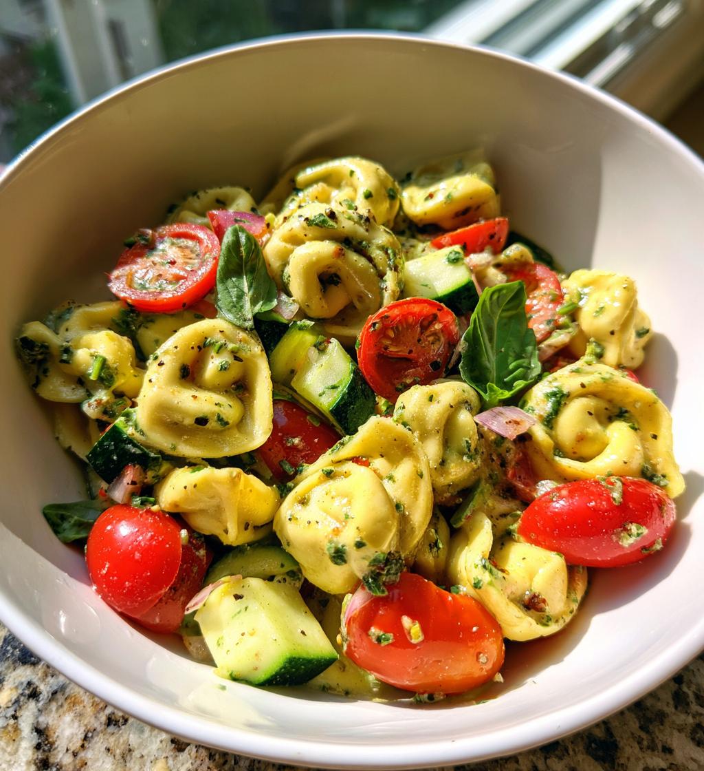 Tortellini Pasta Salad - detail 1