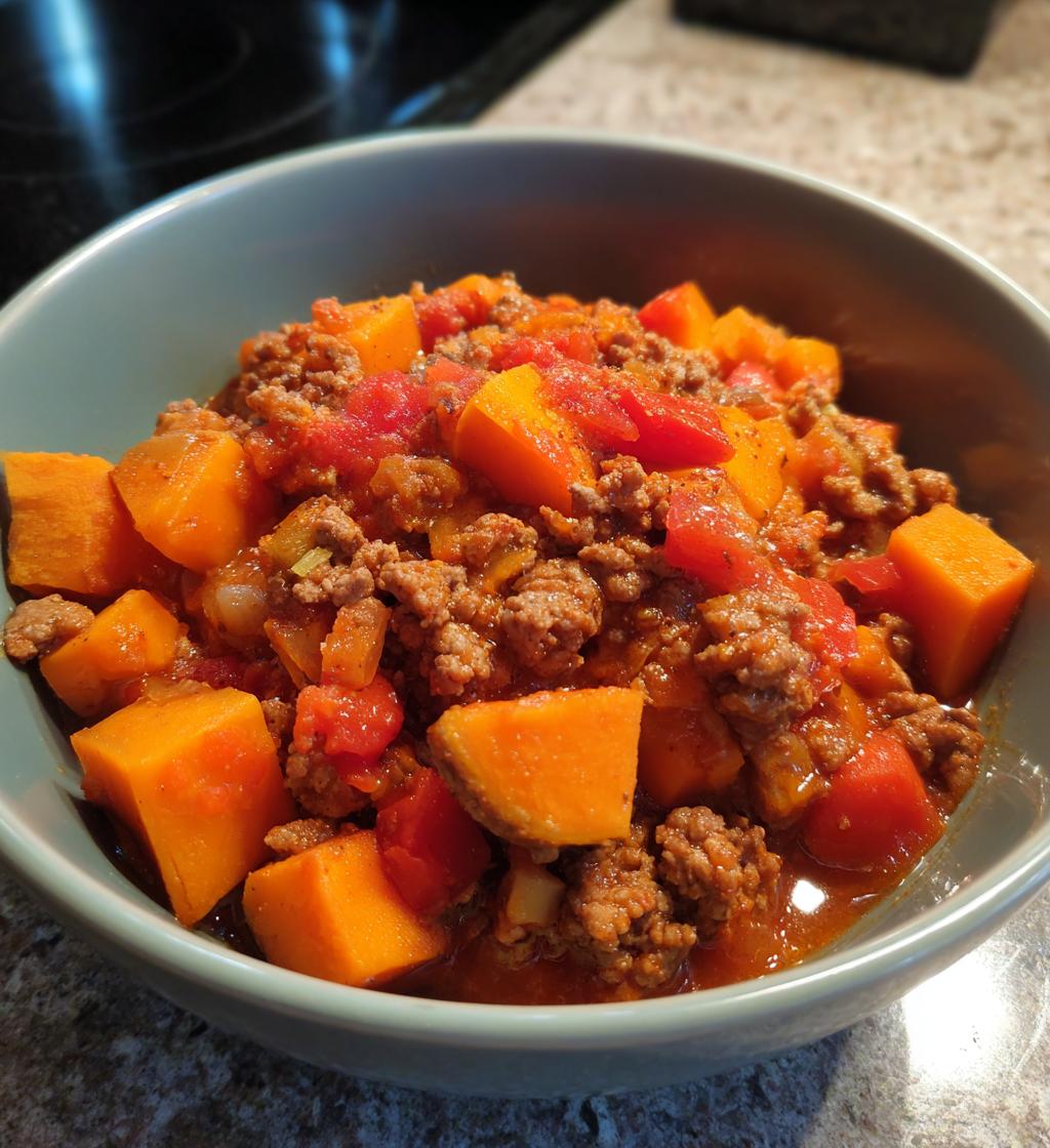 Turkey Sweet Potato Chili without Beans - detail 1