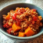 Turkey Sweet Potato Chili without Beans