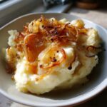 Vegan Caramelized Onion Mashed Potatoes