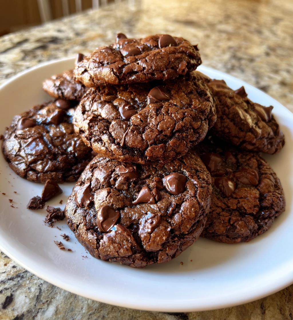 Vegan Hot Chocolate Cookies - detail 1