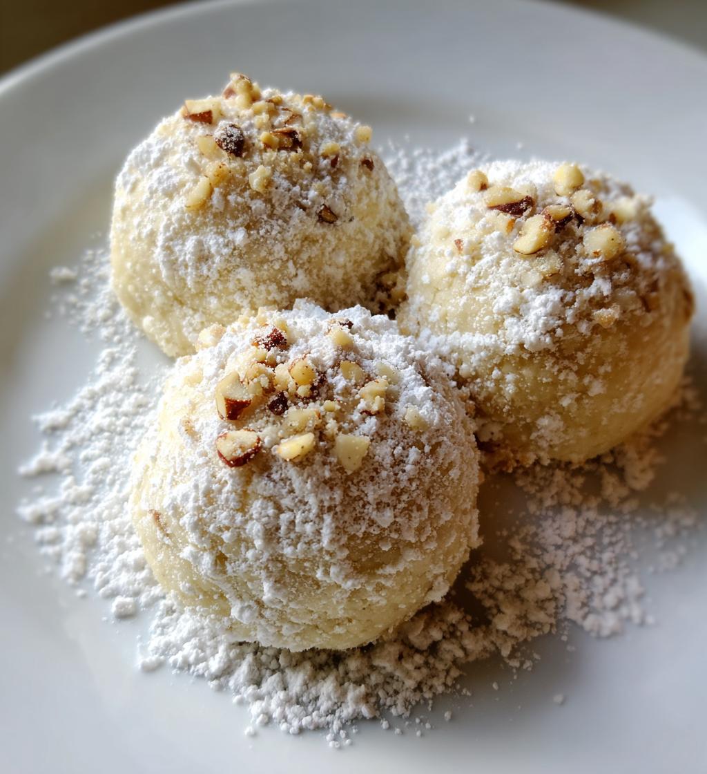 Vegan Snowball Cookies