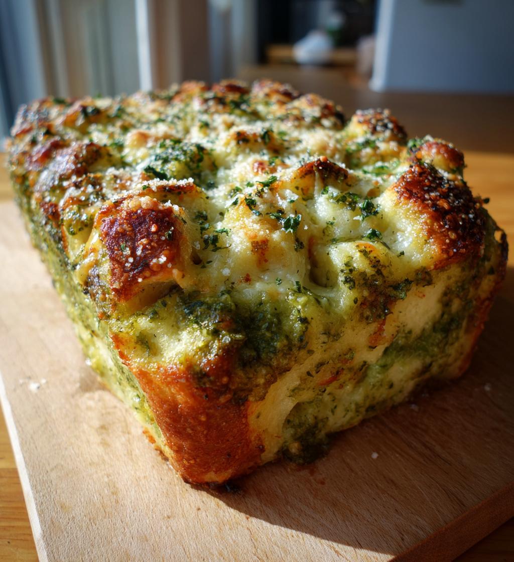 White Bean and Pesto Bake