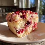 White Chocolate Cranberry Cake