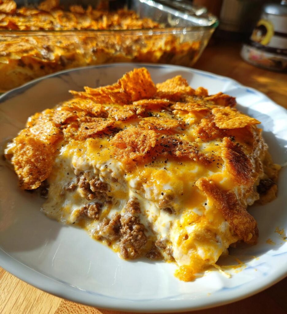 White Trash Casserole with Doritos