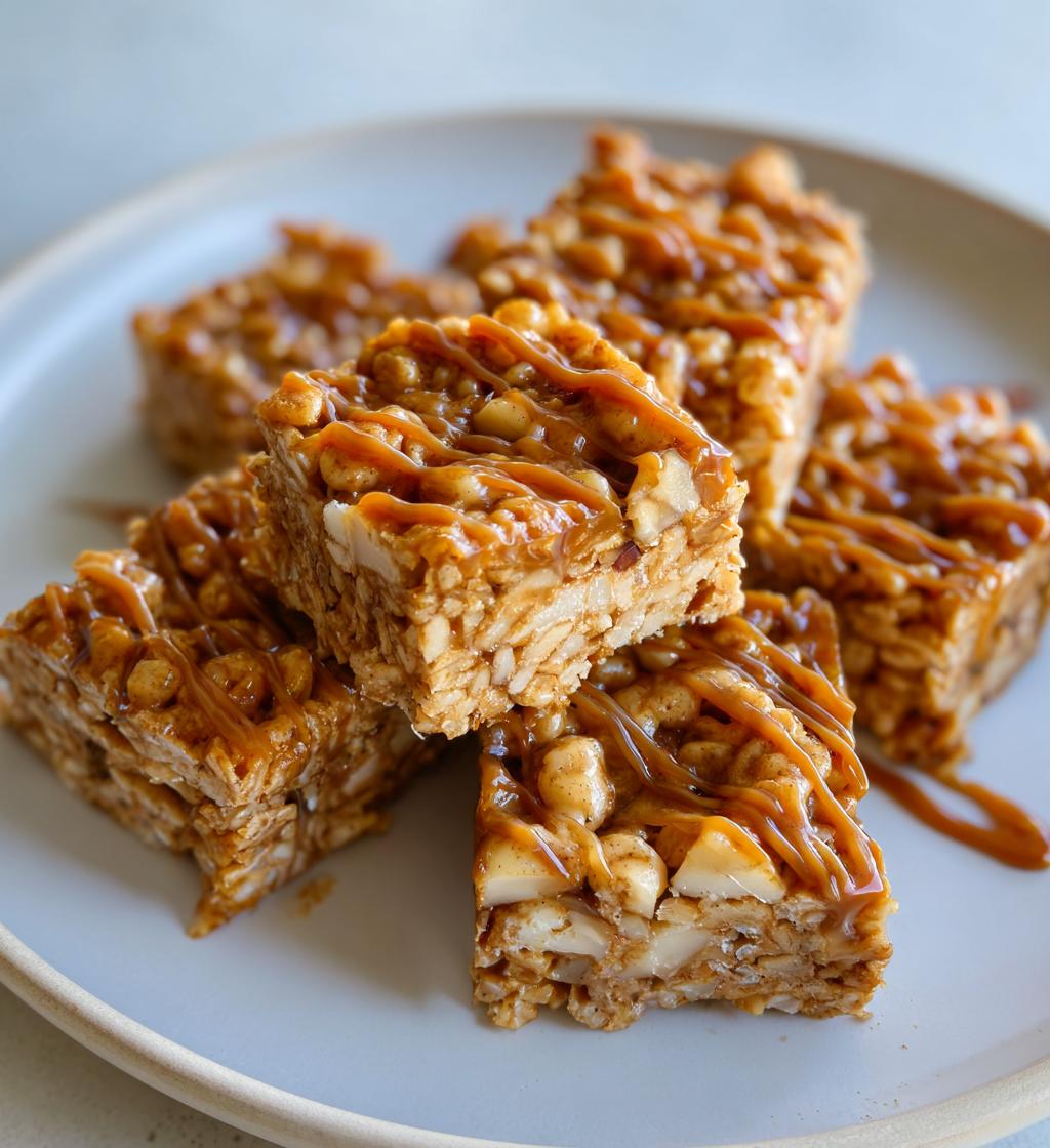 Apple Pie Rice Krispie Treats - detail 1