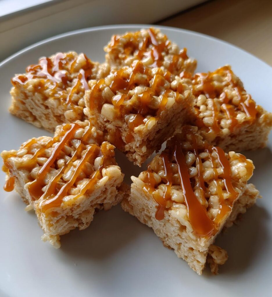 Apple Pie Rice Krispie Treats