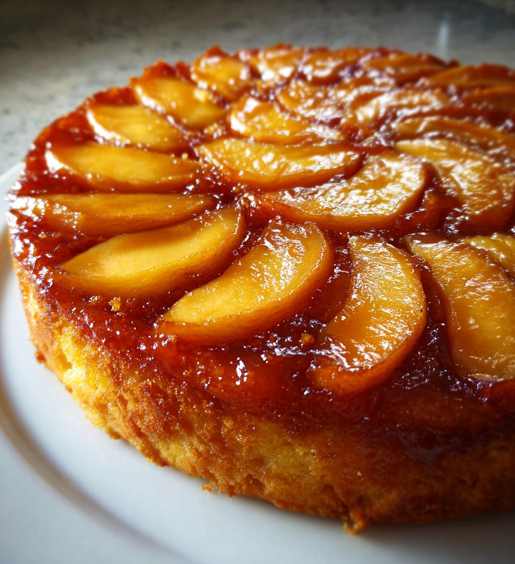 Apple Upside Down Cake - detail 1