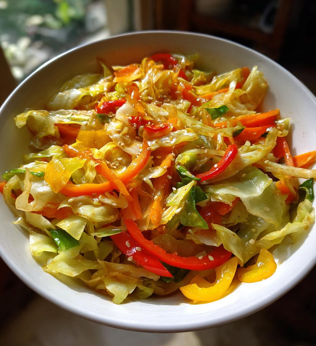 Asian Cabbage Stir Fry