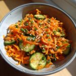 Asian Carrot Cucumber Salad
