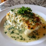Baked Cod Coconut Lemon Sauce
