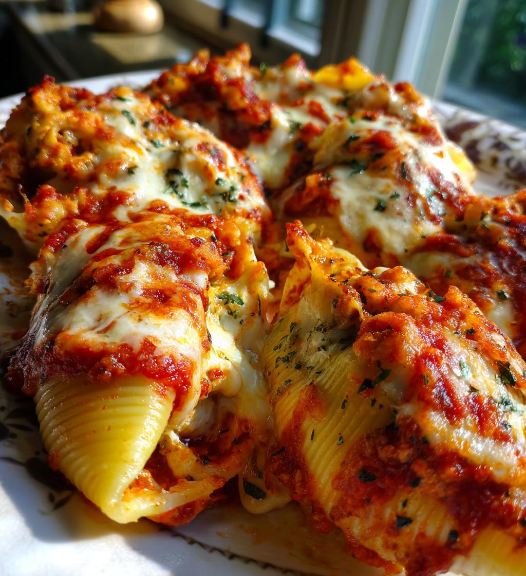 Baked Stuffed Shells - detail 1