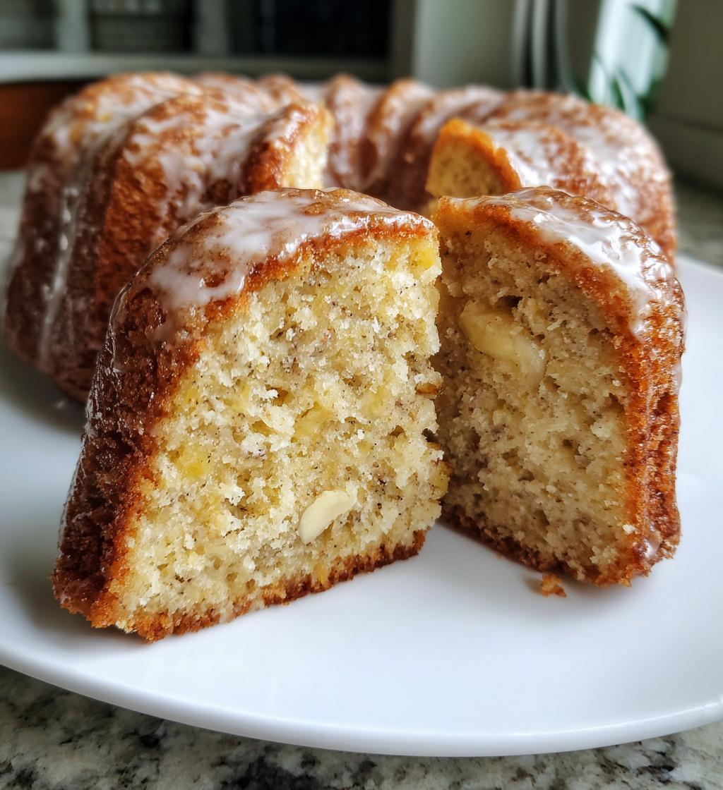 Banana Bundt Cake - detail 1