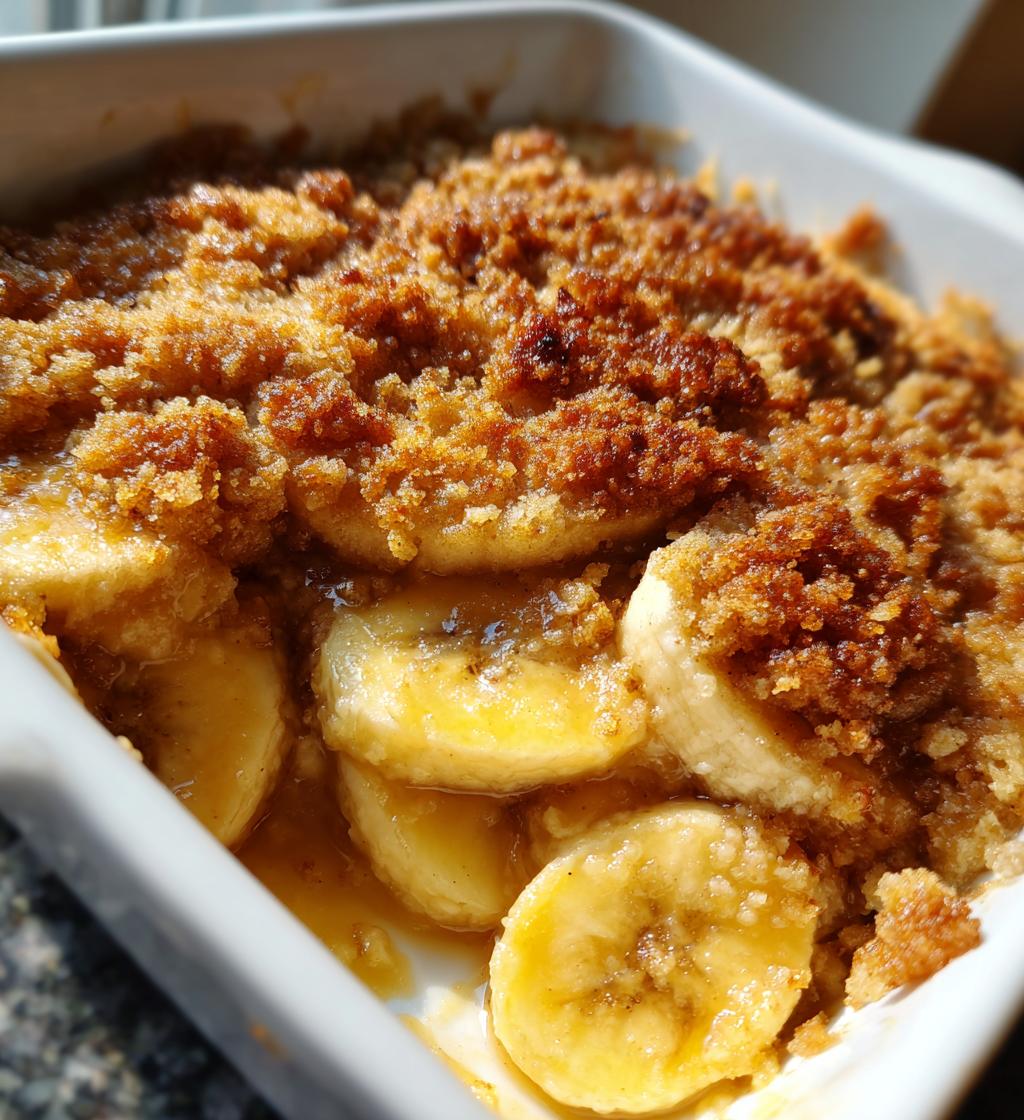 Banana Cobbler - detail 1