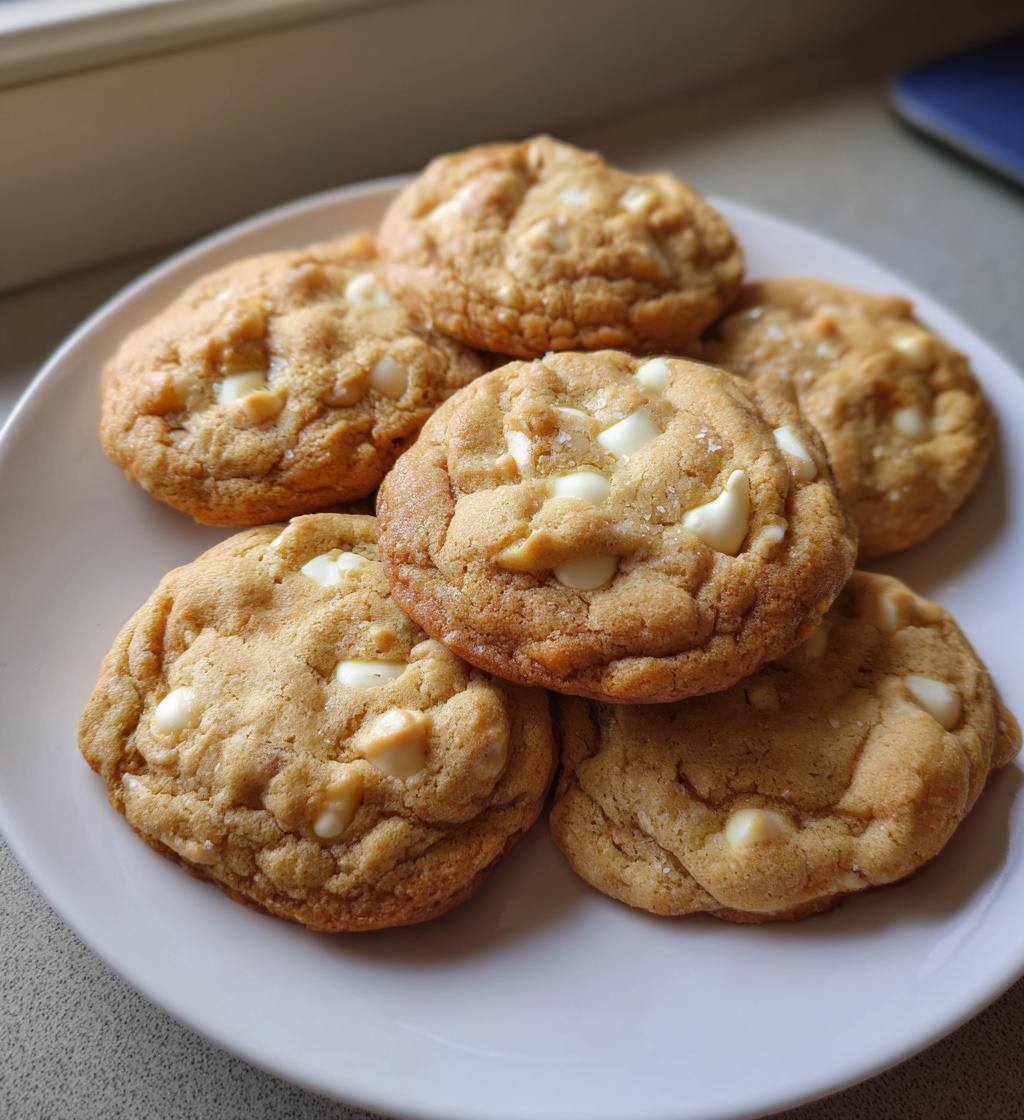 Banana White Chocolate Chip Cookies