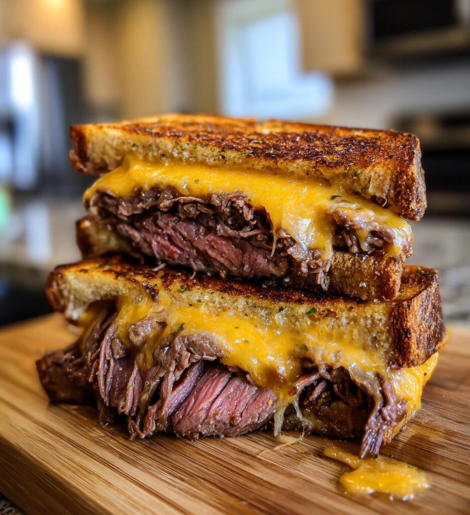Beef Cheddar Sandwiches