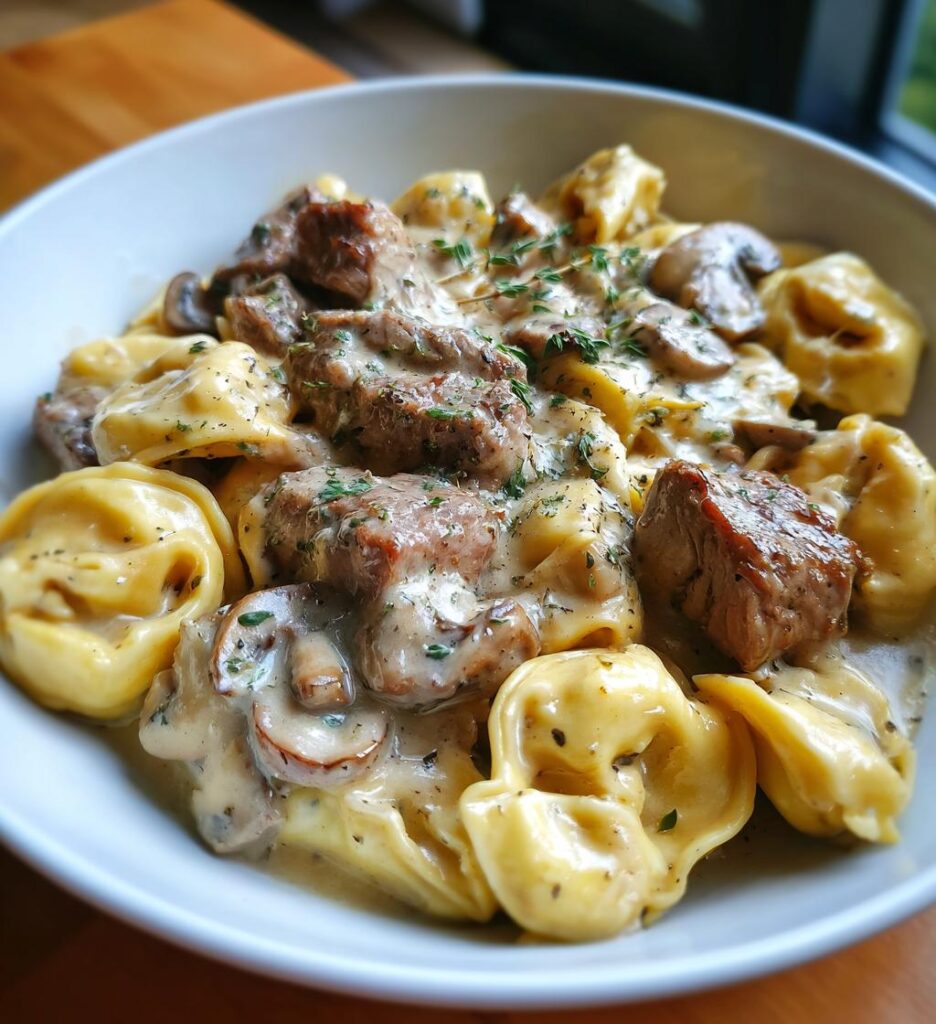 Beef Stroganoff Tortellini