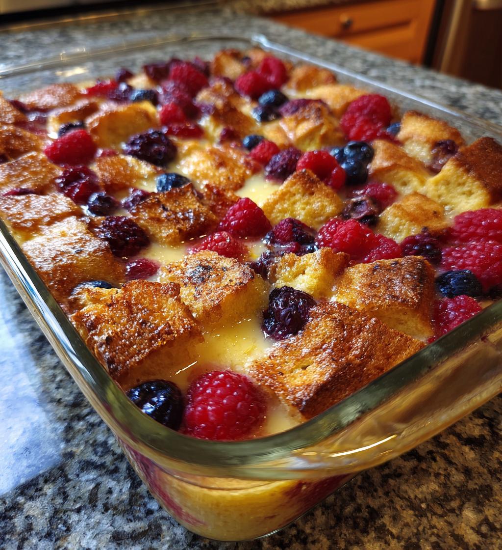 Berry French Toast Casserole - detail 1