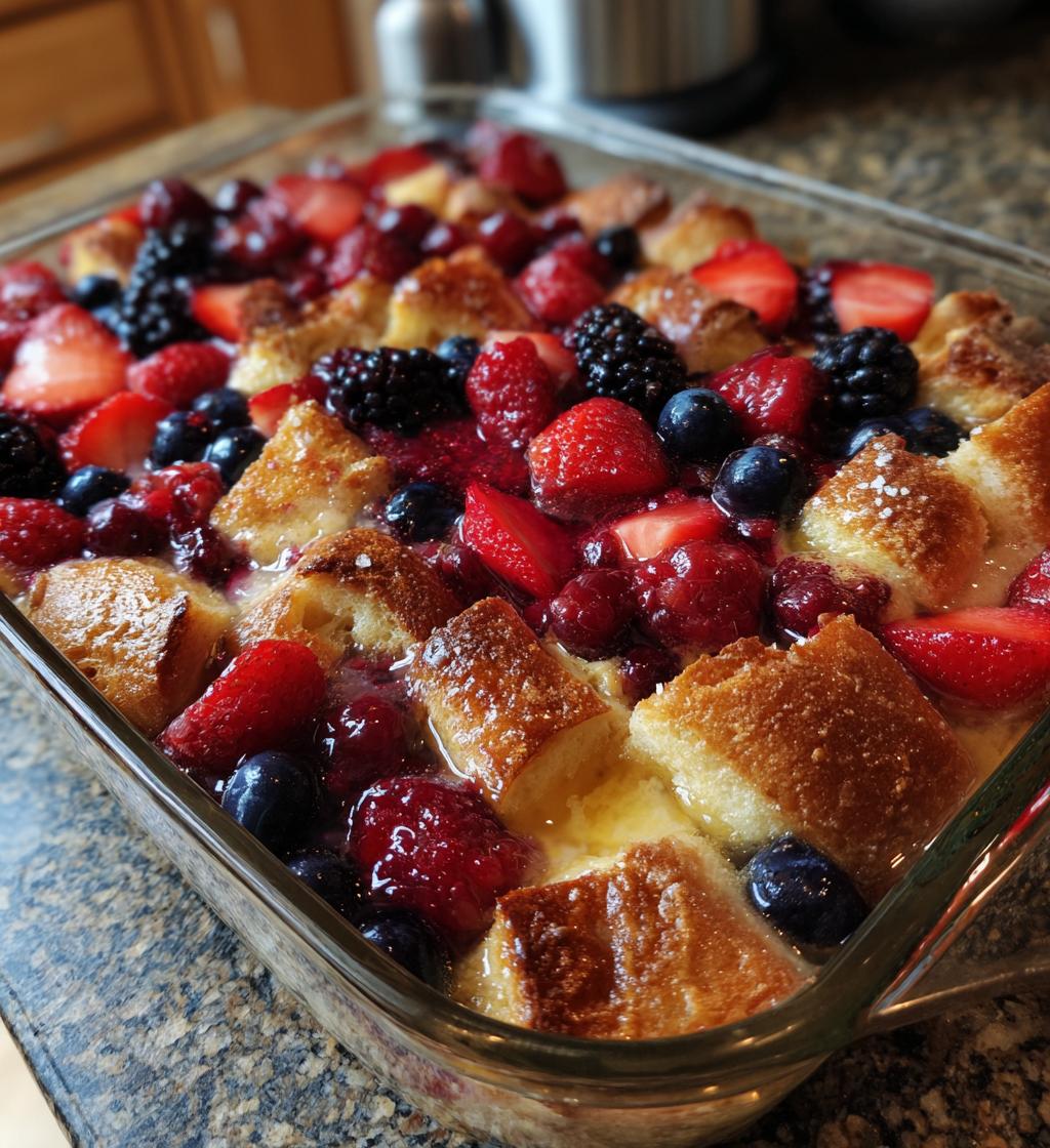 Berry French Toast Casserole