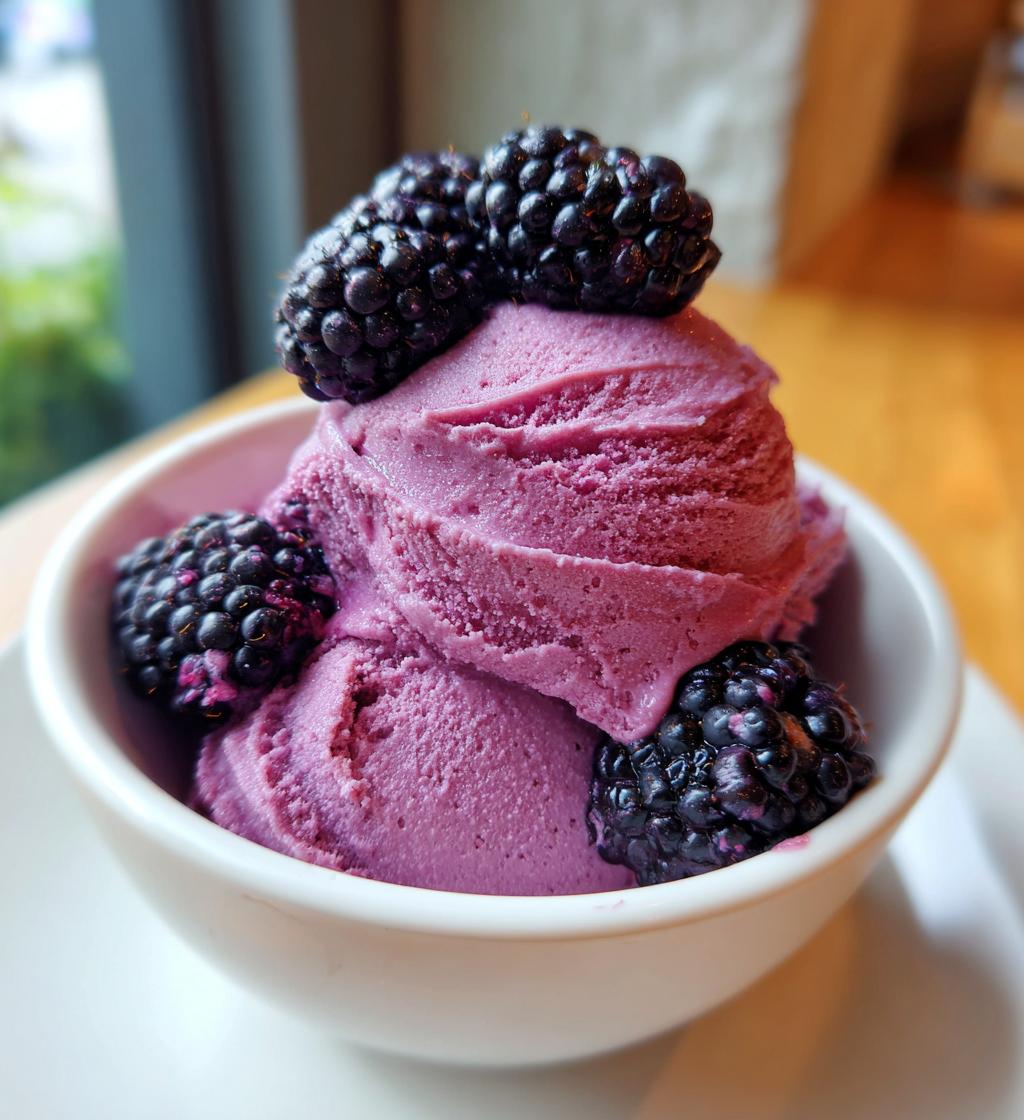 Blackberry Ice Cream Ninja Creami - detail 1
