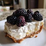 Blackberry Pretzel Dessert