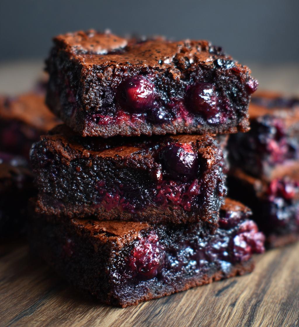 Blueberry Brownies - detail 1