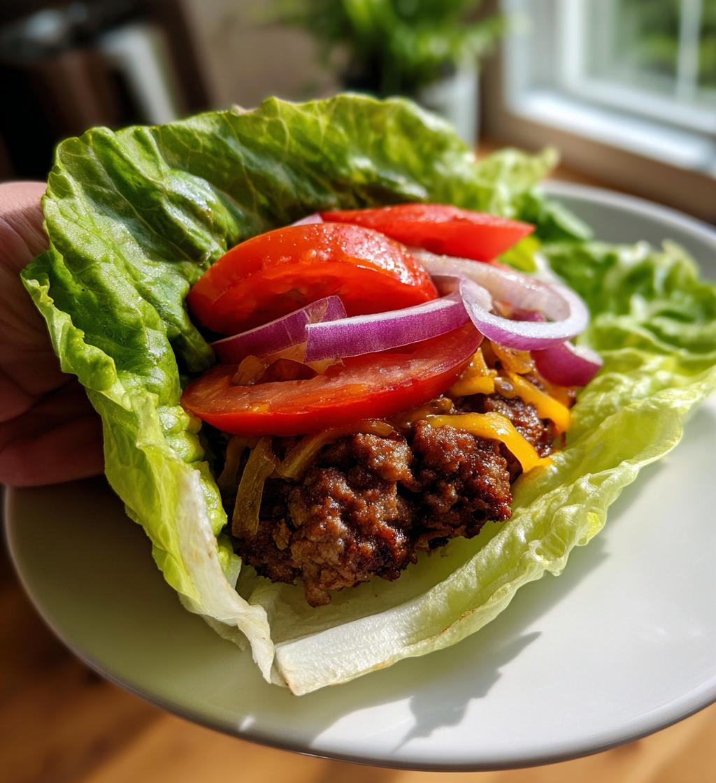 Burger Lettuce Wraps - detail 1
