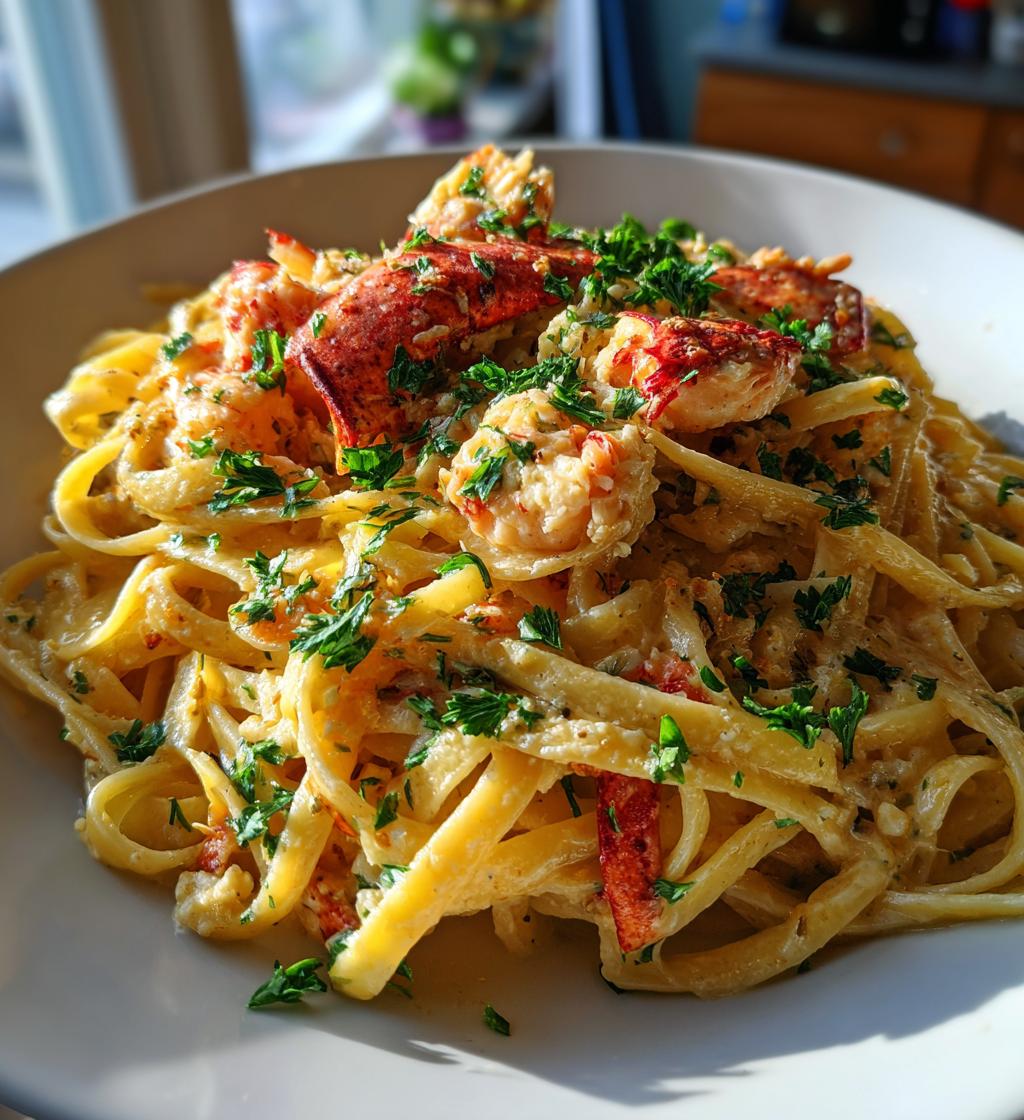 Buttered Lobster Pasta - detail 1