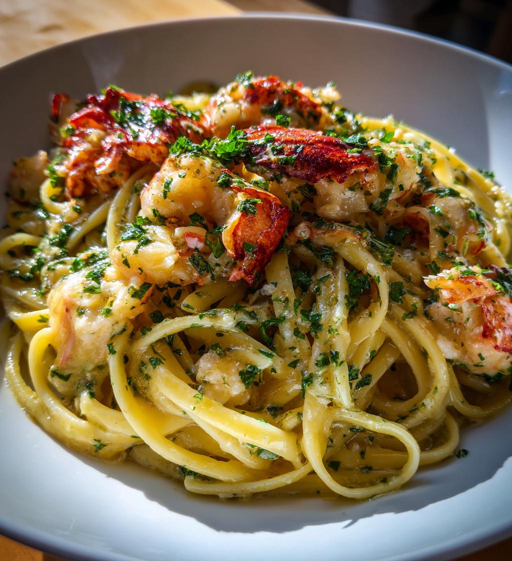 Buttered Lobster Pasta