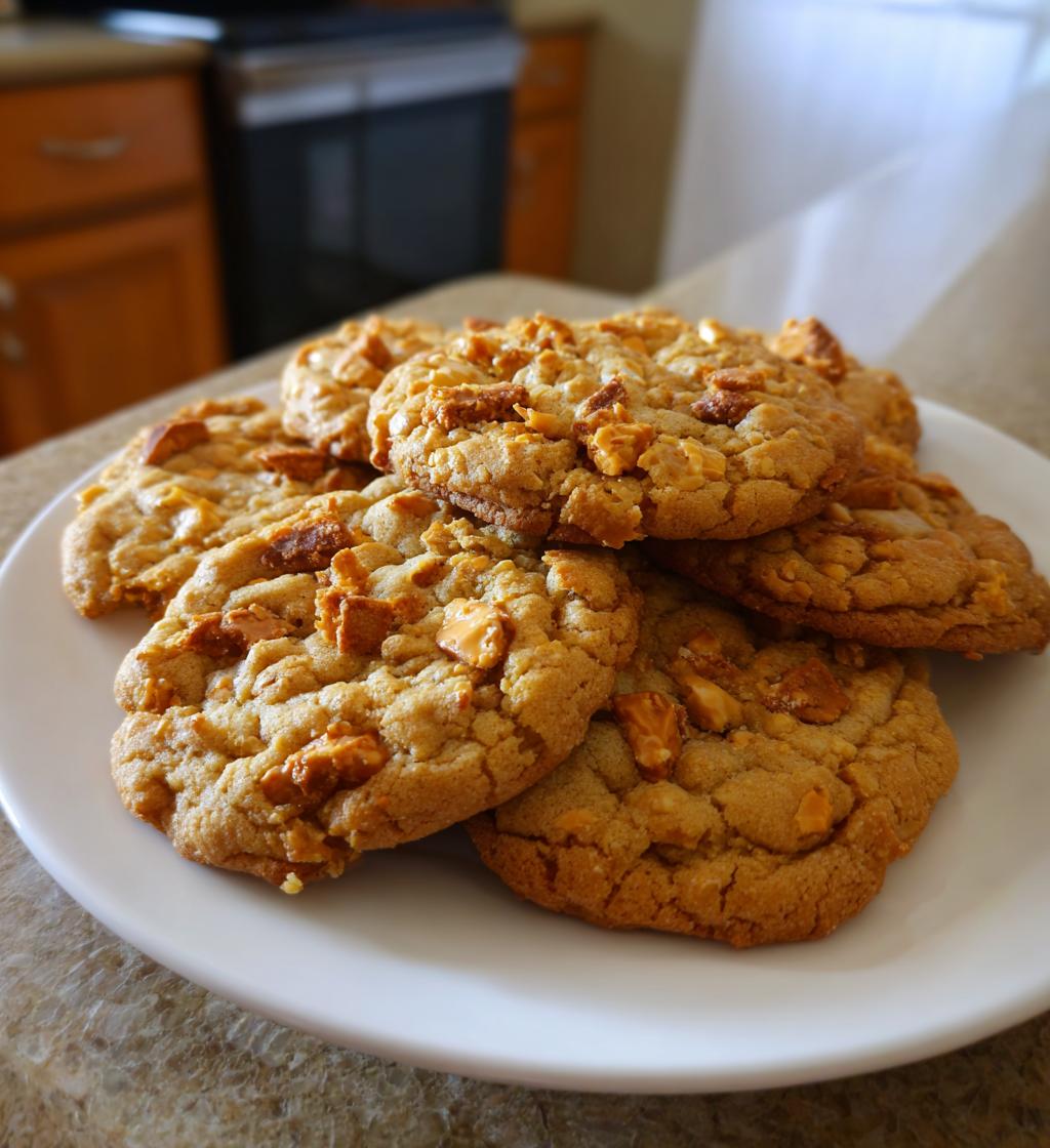 Butterfinger Cookies - detail 1