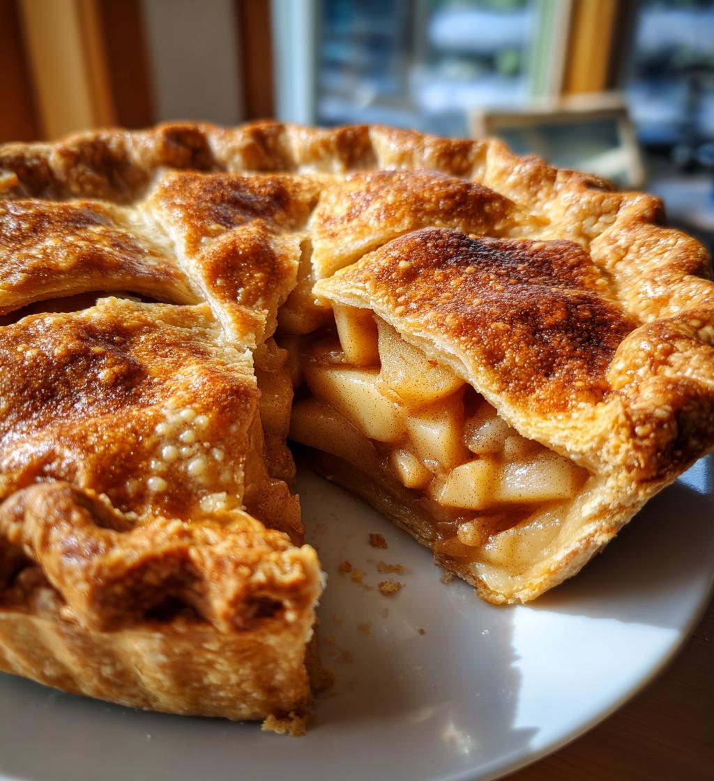 Chai Pear Pie - detail 1